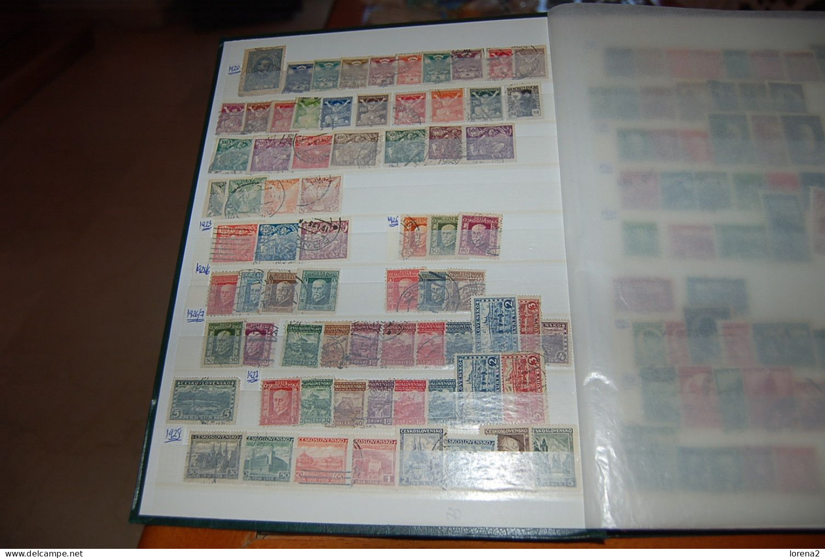 Colección De Sellos Usados De Checoslovaquia. Colec-37 - Lots & Serien