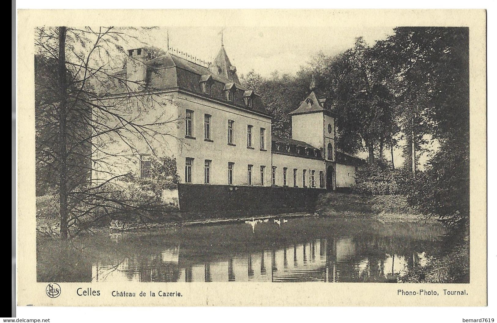 Belgique - Celles  -    Chateau De La Cazerie - -  Mr  Alf  Dejormanoir De La Cazerie Et Mmei - Celles