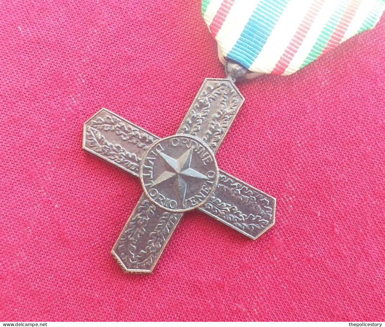 Croce Ordine Di Vittorio Veneto WW1 Originale Ottimo Stato - Italy