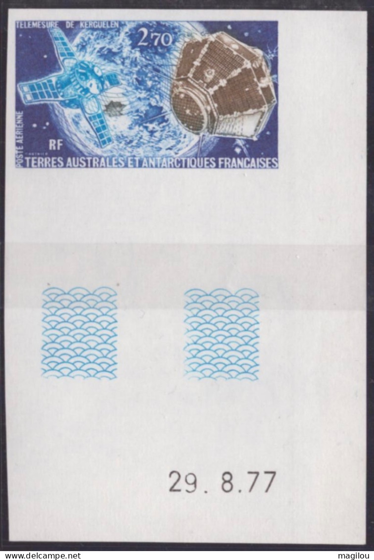 Essai De Couleur Multicolore  Taaf/fsat Cosmos Space Yvert PA 49 MNH ** - Non Dentelés, épreuves & Variétés