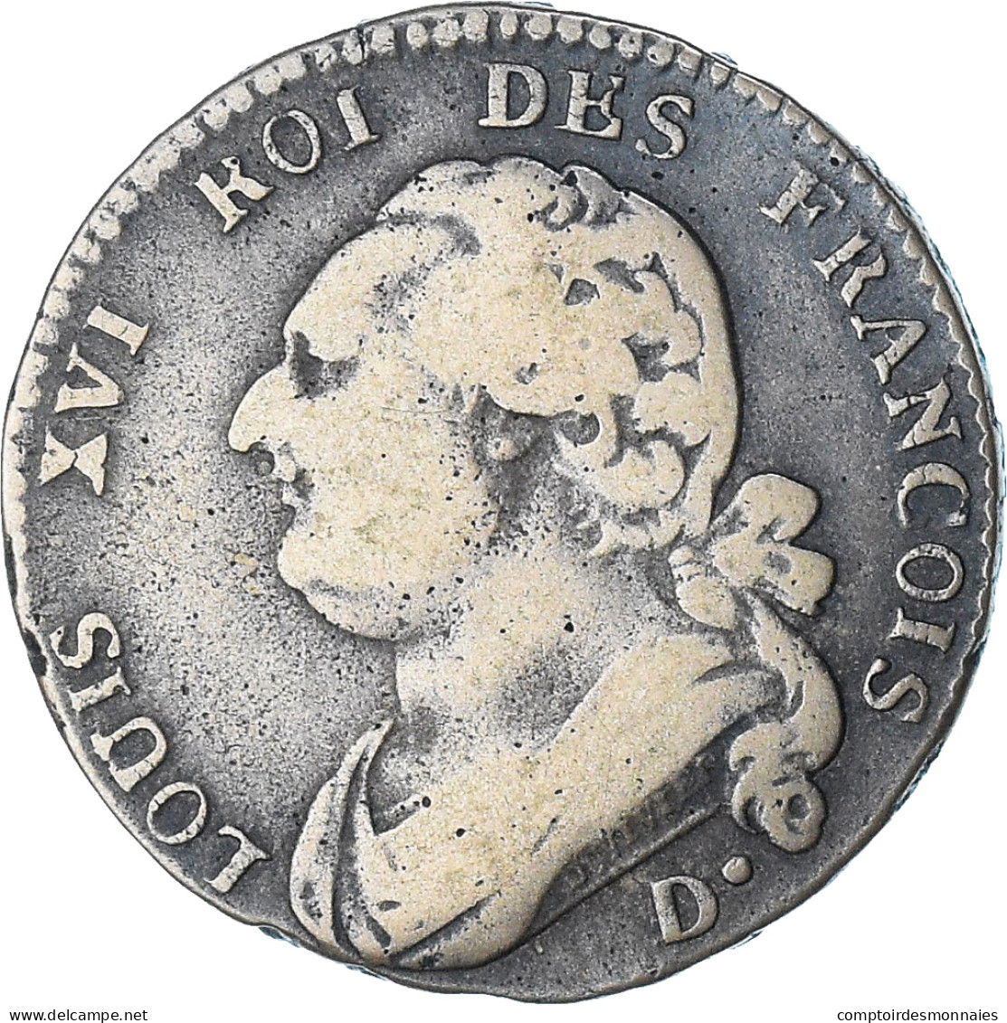 France, Louis XVI, 12 Deniers François, 1792 / AN 4, Dijon, TB, Cuivre - Otros & Sin Clasificación