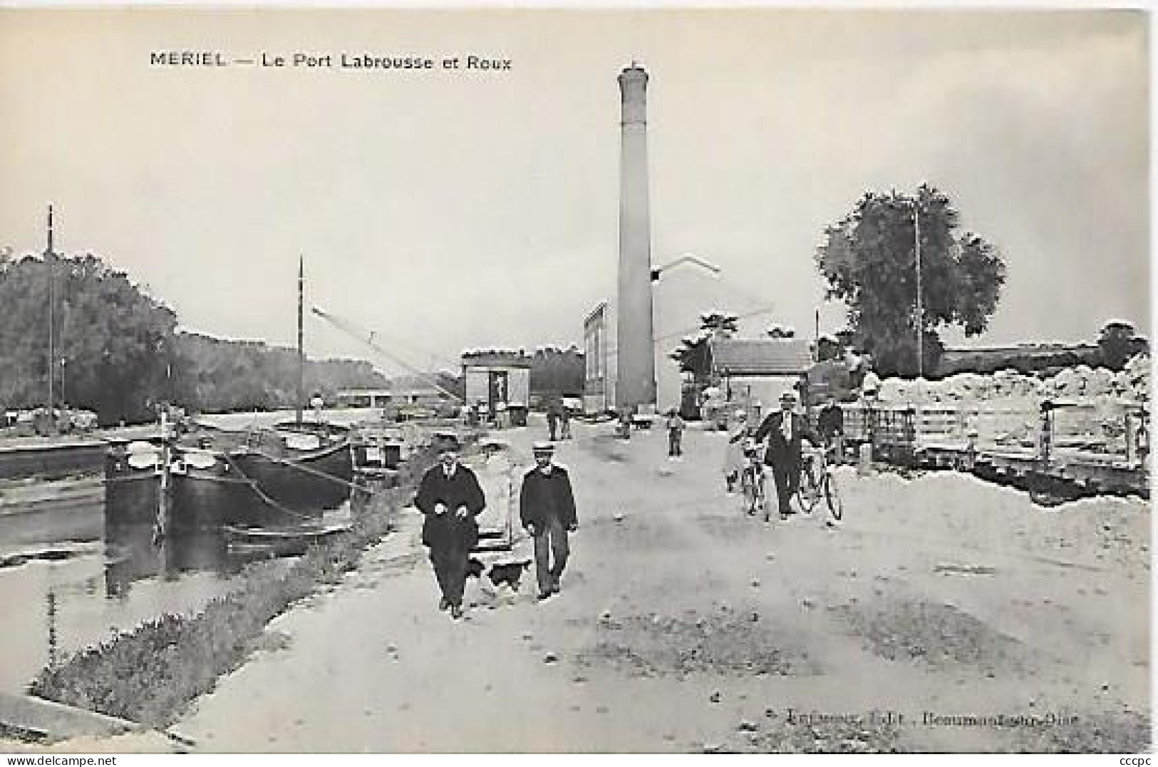 CPA Mériel Le Port Labrousse Et Roux - Meriel