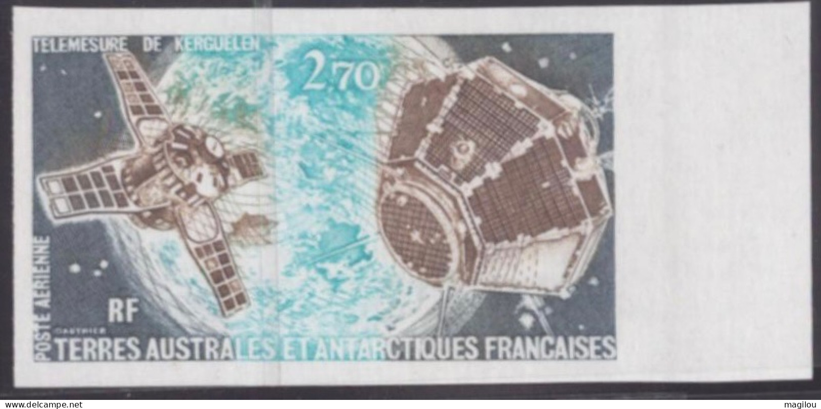 Essai De Couleur Multicolore  Taaf/fsat Cosmos Space Yvert PA 49 MNH **7 - Non Dentelés, épreuves & Variétés