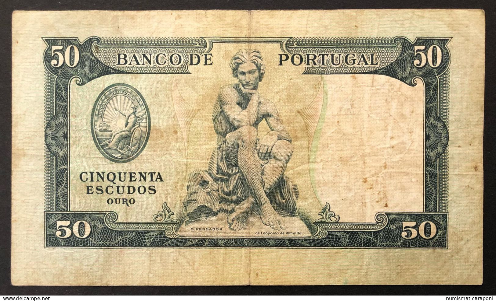 Portogallo Portugal  50 ESCUDOS 1955 LOTTO 239 - Portugal