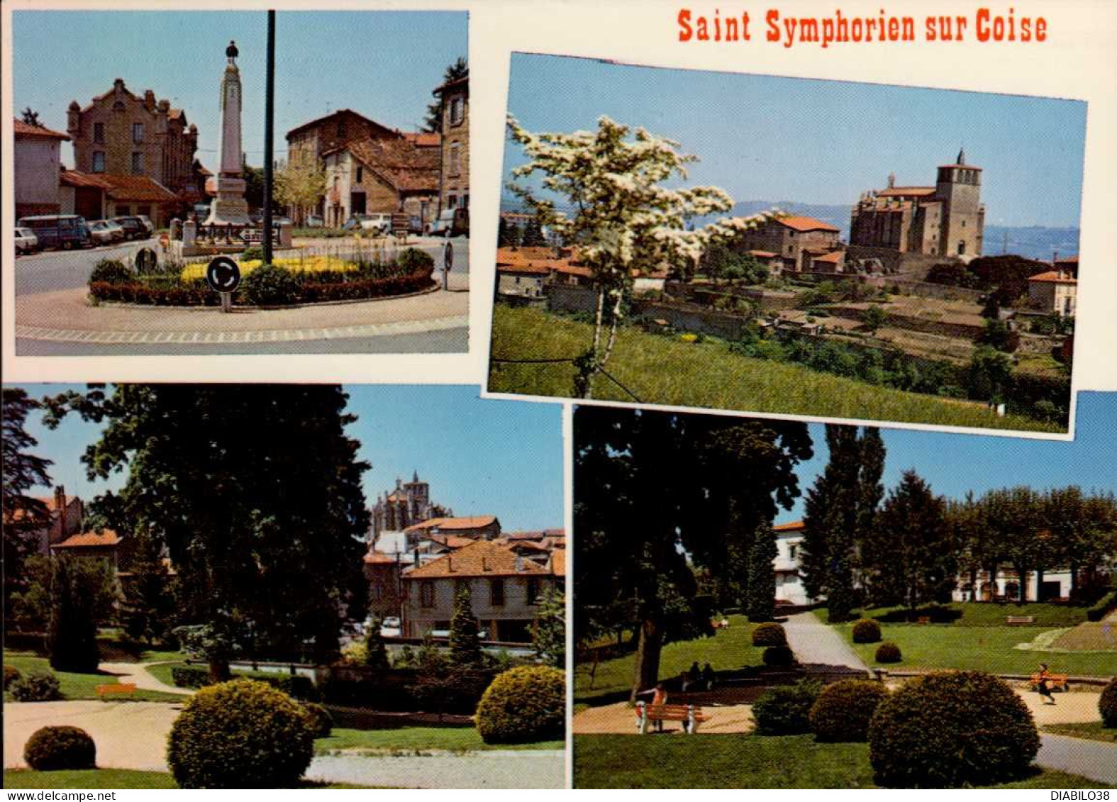 SAINT-SYMPHORIEN-SUR-COISE     ( RHONE )      MULTI-VUES - Saint-Symphorien-sur-Coise