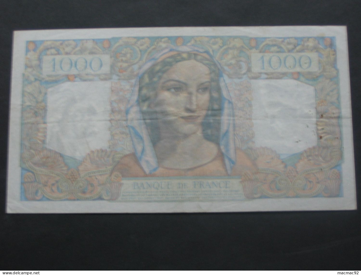 1000 Mille Francs MINERVE ET HERCULE 12-7-1945  **** EN ACHAT IMMEDIAT **** - 1 000 F 1945-1950 ''Minerve Et Hercule''