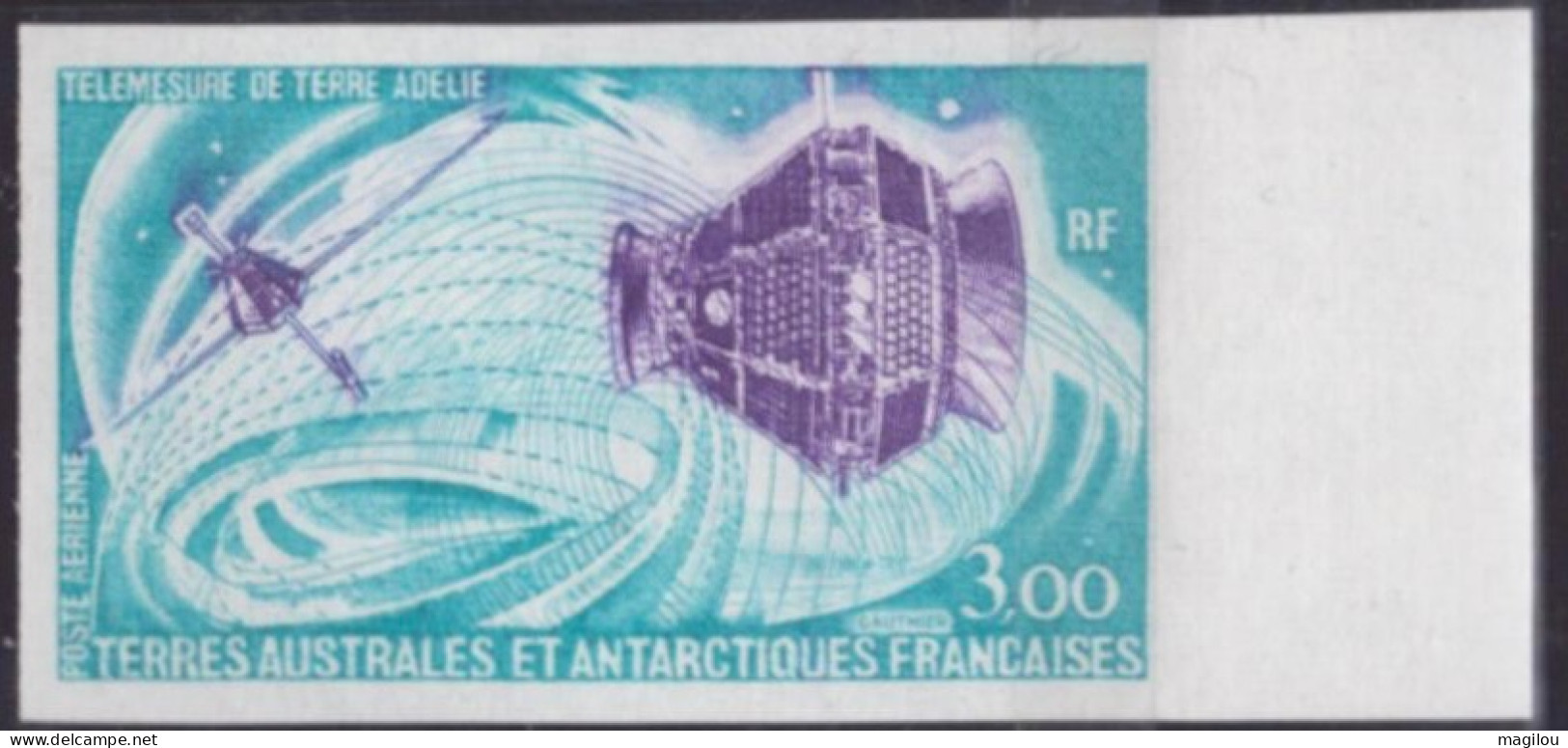 Essai De Couleur Multicolore Taaf/fsat Space Cosmos Terre Adelie   Yvert PA 50 MNH **3 - Imperforates, Proofs & Errors