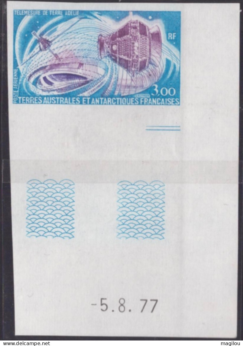 Essai De Couleur Multicolore Taaf/fsat Space Cosmos Terre Adelie   Yvert PA 50 MNH **4 - Non Dentelés, épreuves & Variétés