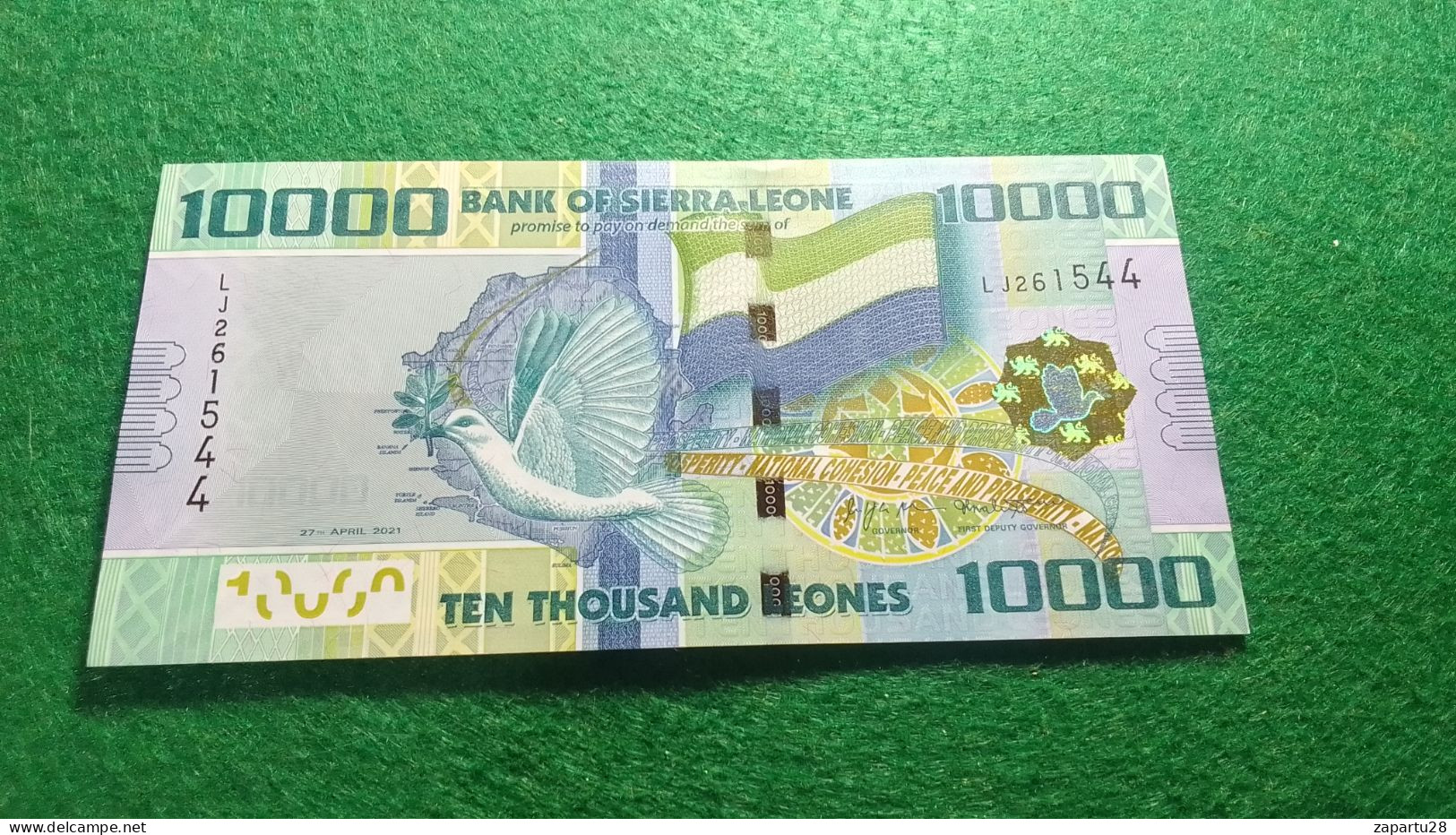 SİERRA LEONE-    10000    LEONES     UNC - Sierra Leona