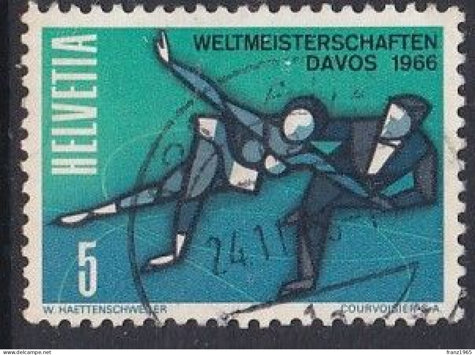 Switzerland - Art Skating Championship Davos 1966 - 1965 - Eiskunstlauf