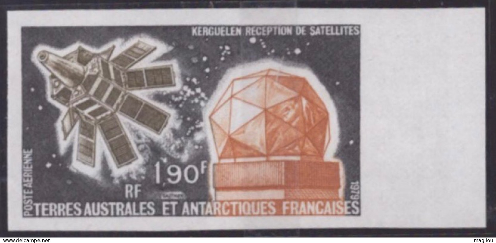 Essai De Couleur Multicolore Taaf/fsat Space Cosmos  Yvert PA 52 MNH **9 - Imperforates, Proofs & Errors