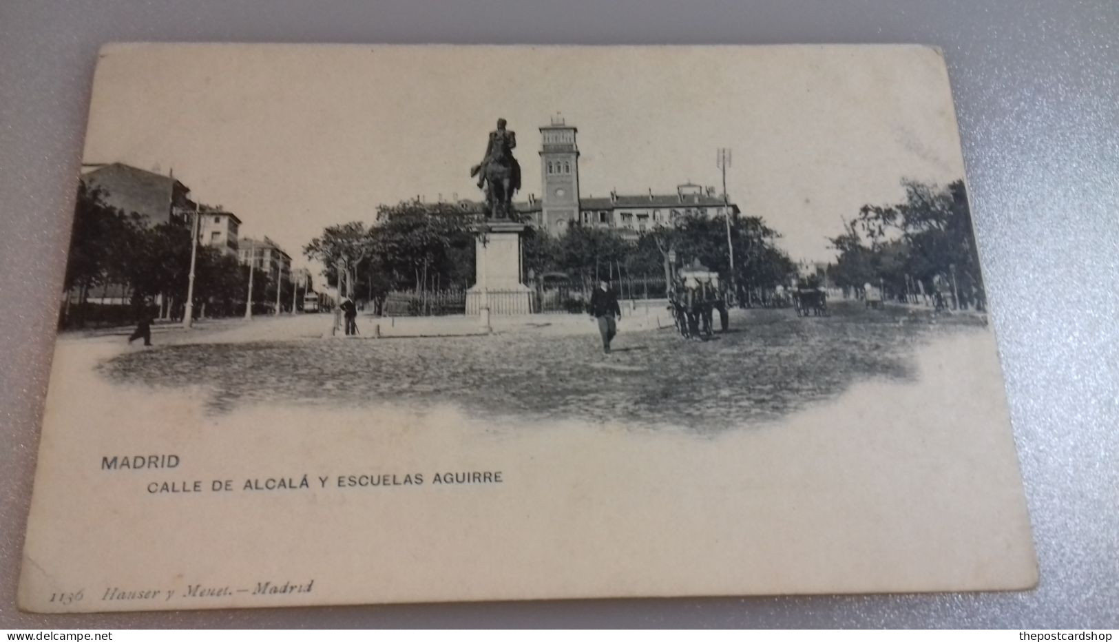 Espagne Madrid Calle De Alcala Y Escuelas De Aguirre UNUSED - Madrid