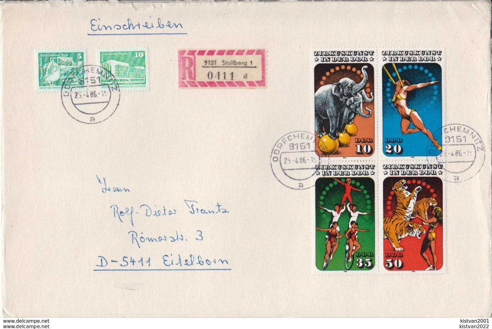 Germany / DDR Set On R Cover - Cirque