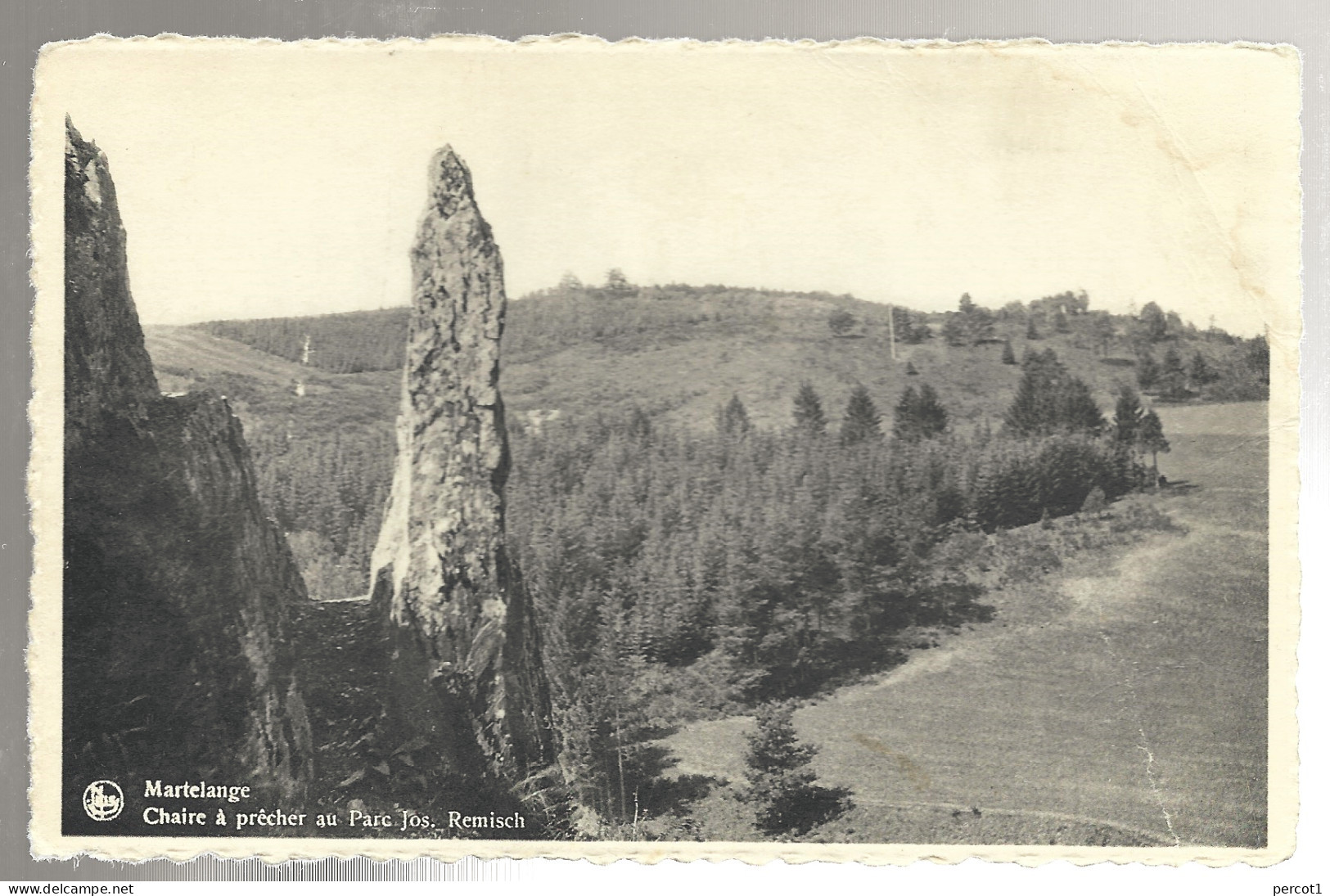 JM22.11 / CPA / MARTELANGE / CHAIRE A PRECHER AU PARC JOS.REMISCH - Martelange