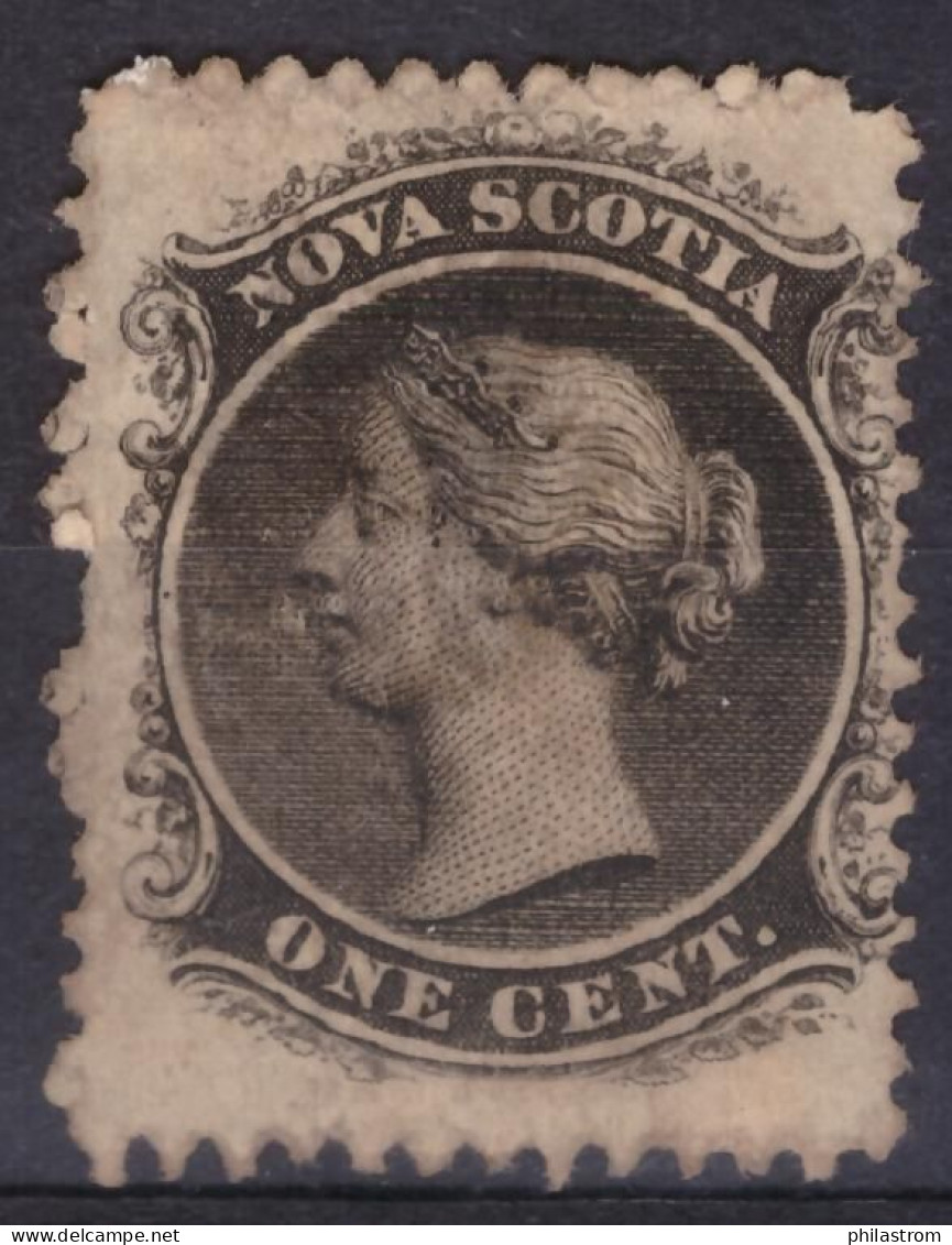 Nova Scotia - Mi Nr 5  Thinned (ZSUKKL-0003) - Used Stamps