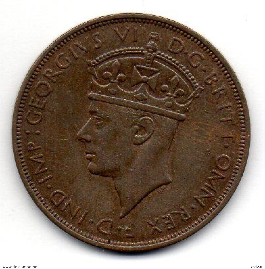 JERSEY, 1/12 Shilling, Bronze, Year 1947, KM # 18 - Jersey