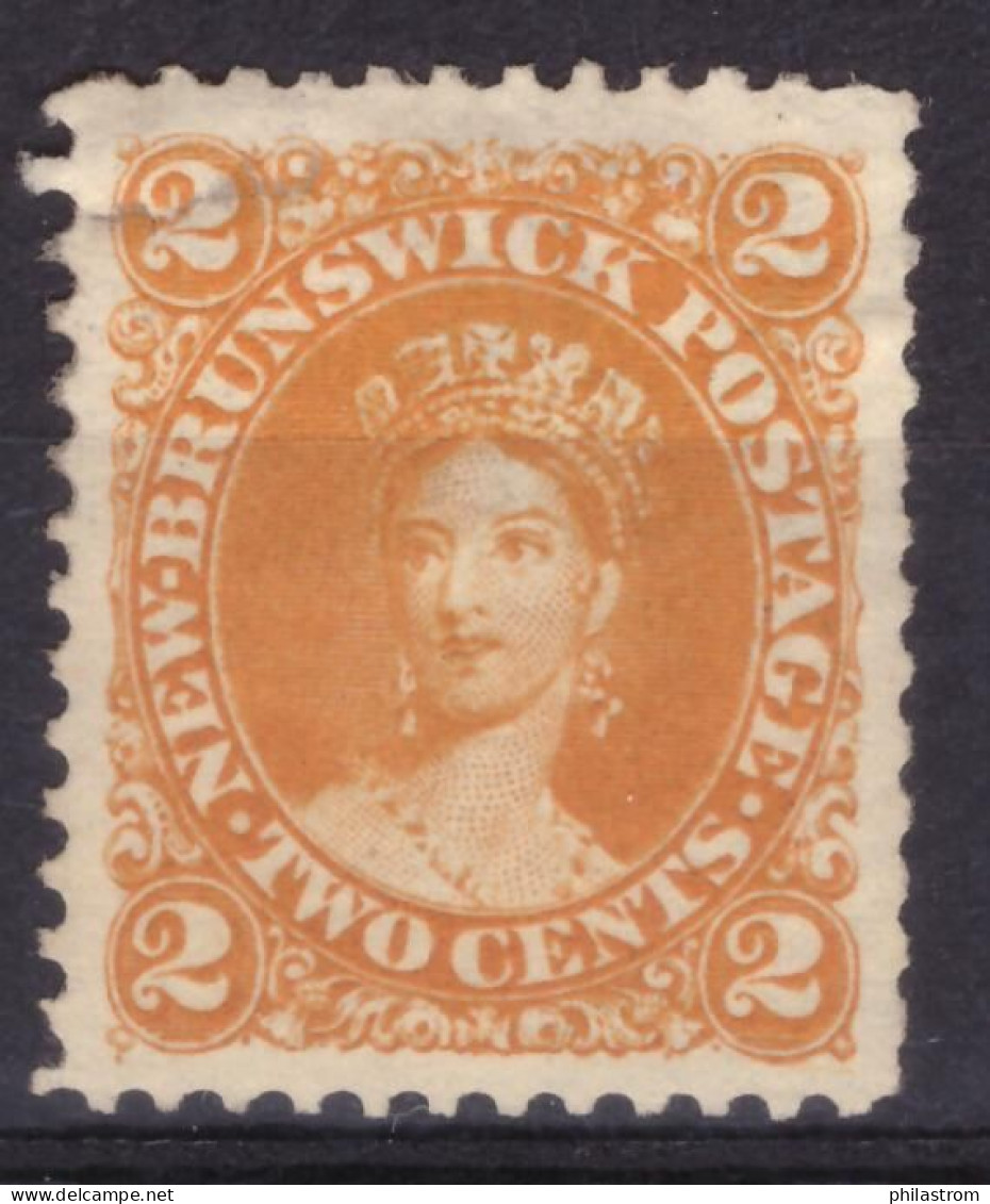 New Brunswick - Mi Nr 5 - No Gum, Tear Left Upper Corner (across '2') (ZSUKKL-0011) - Unused Stamps