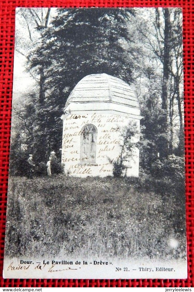 DOUR  - Le Pavillon De La Drève  -  1903 - Dour