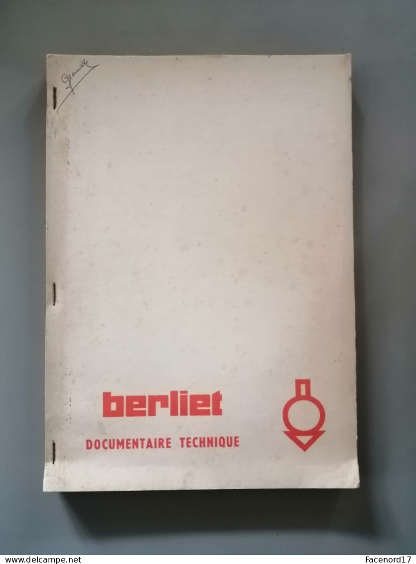 Documentaire Technique Formation Berliet 4 volumes 1977