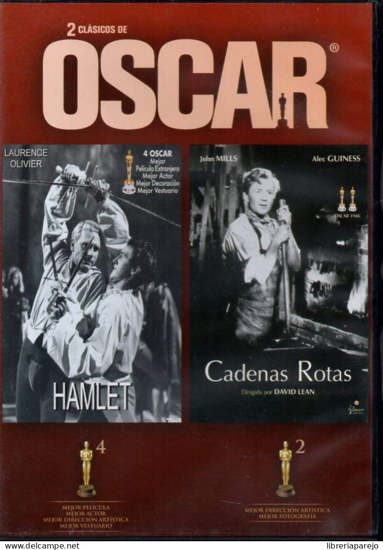 2 Clasicos De Oscar Hamlet + Cadenas Rotas Pack Dvd Nuevo Precintado - Autres Formats