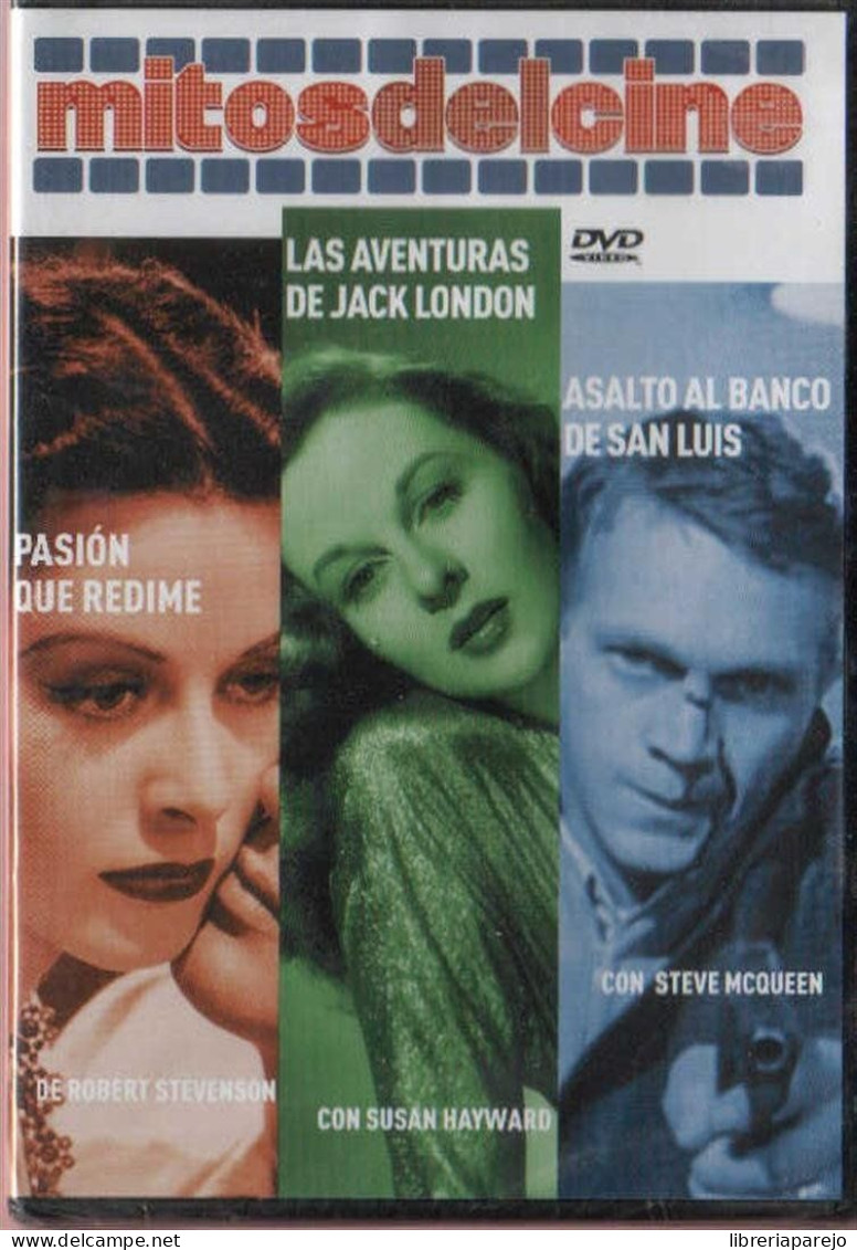 Pasion Que Redime + Las Aventuras Jack London + Asalto Al Banco De San Luis Pack Dvd Nuevo Precintado - Autres Formats