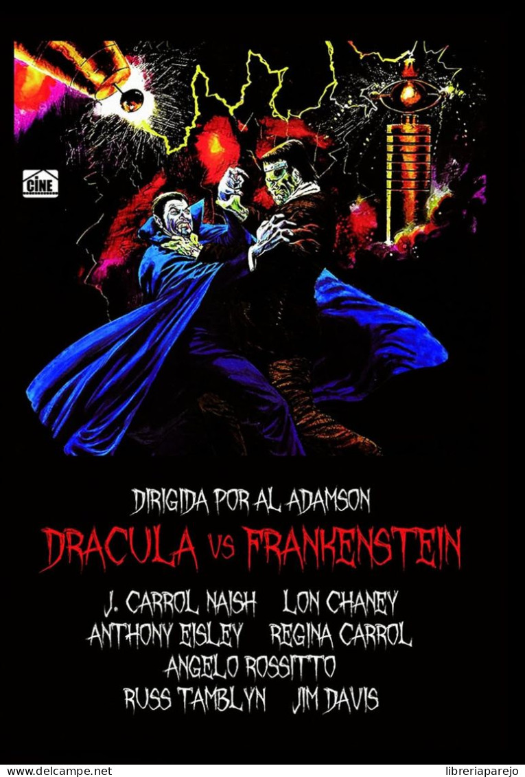 Dracula Vs Frankenstein Dvd Nuevo Precintado - Autres Formats