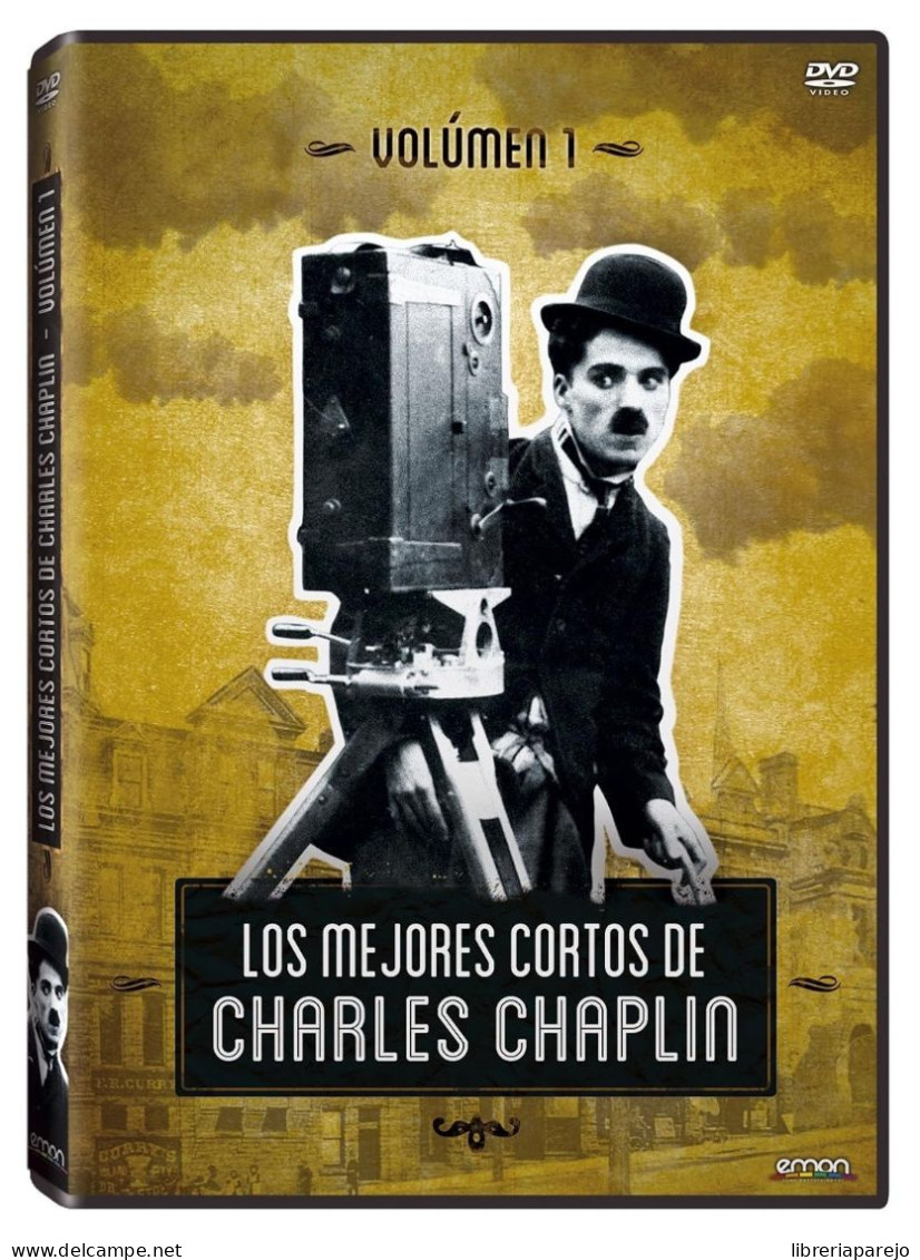 Los Mejores Cortos De Charles Chaplin Volumen 1 Dvd Nuevo Precintado - Autres Formats