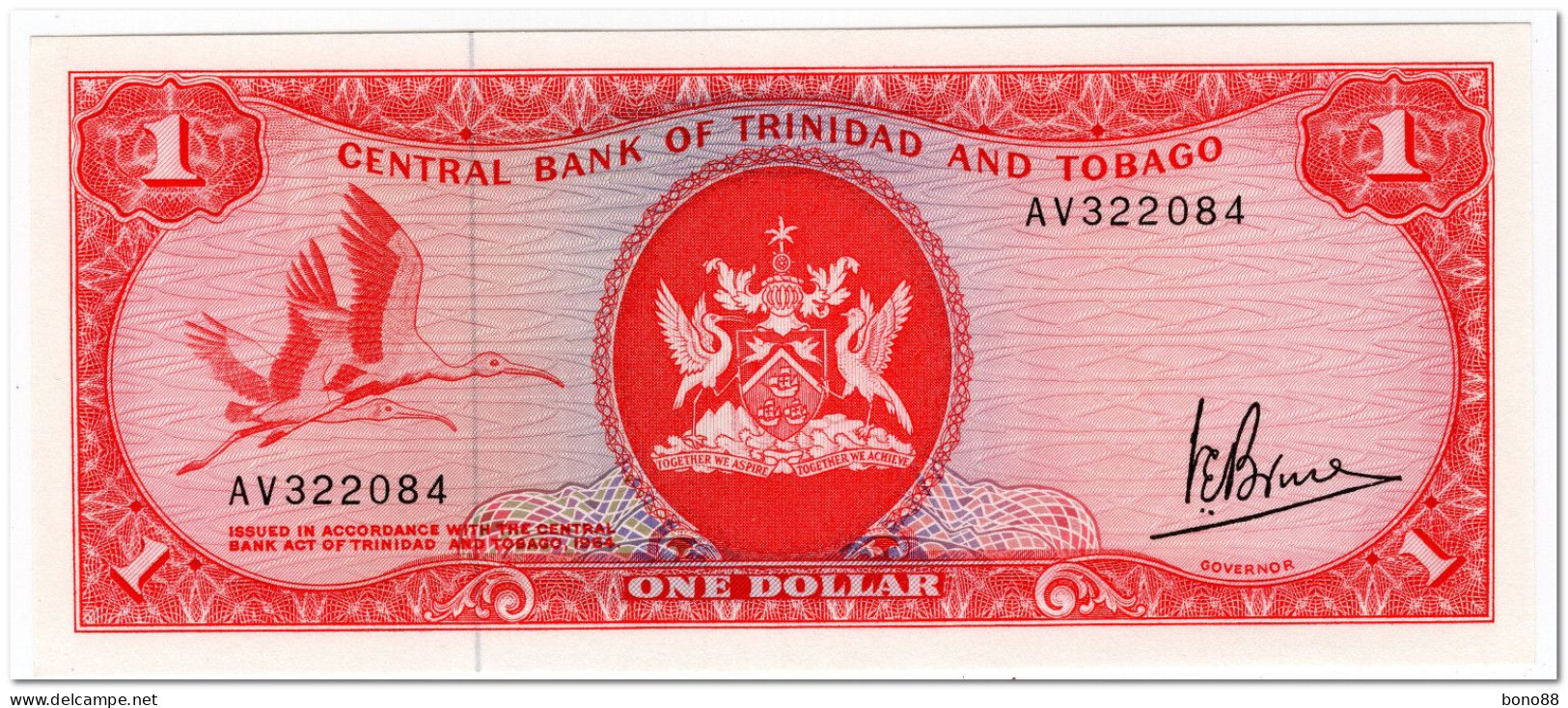 TRINIDAD & TOBAGO,1 DOLLAR,L.1964, (1977) P.30a,UNC - Trinidad Y Tobago