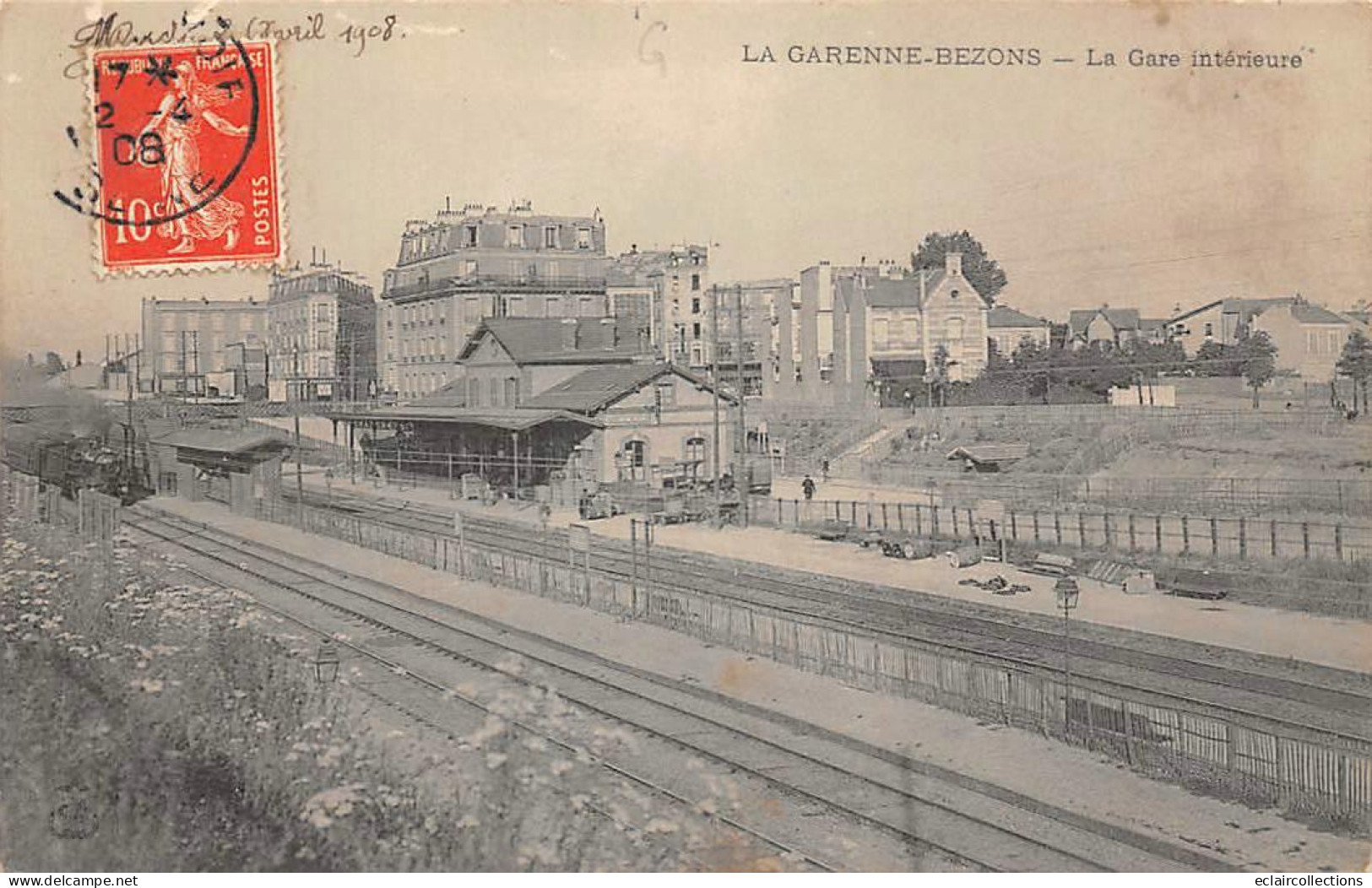 La Garenne Bezons      92            Intérieur De La Gare        (voir Scan) - Sonstige & Ohne Zuordnung