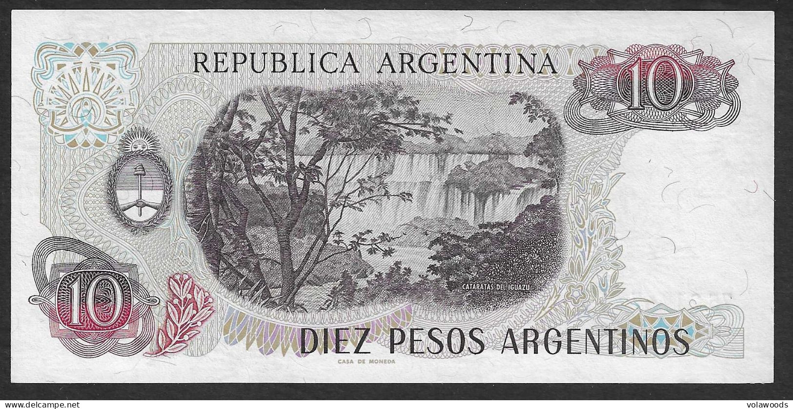 Argentina - Banconota Non Circolata FdS UNC Da 10 Pesos P-313a.2 - 1984   #19 - Argentine