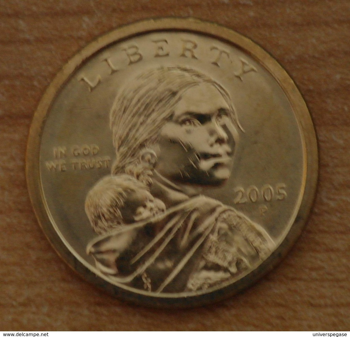 Liberty 2005 - 1 Dollars - USA - Atelier P - 2000-…: Sacagawea