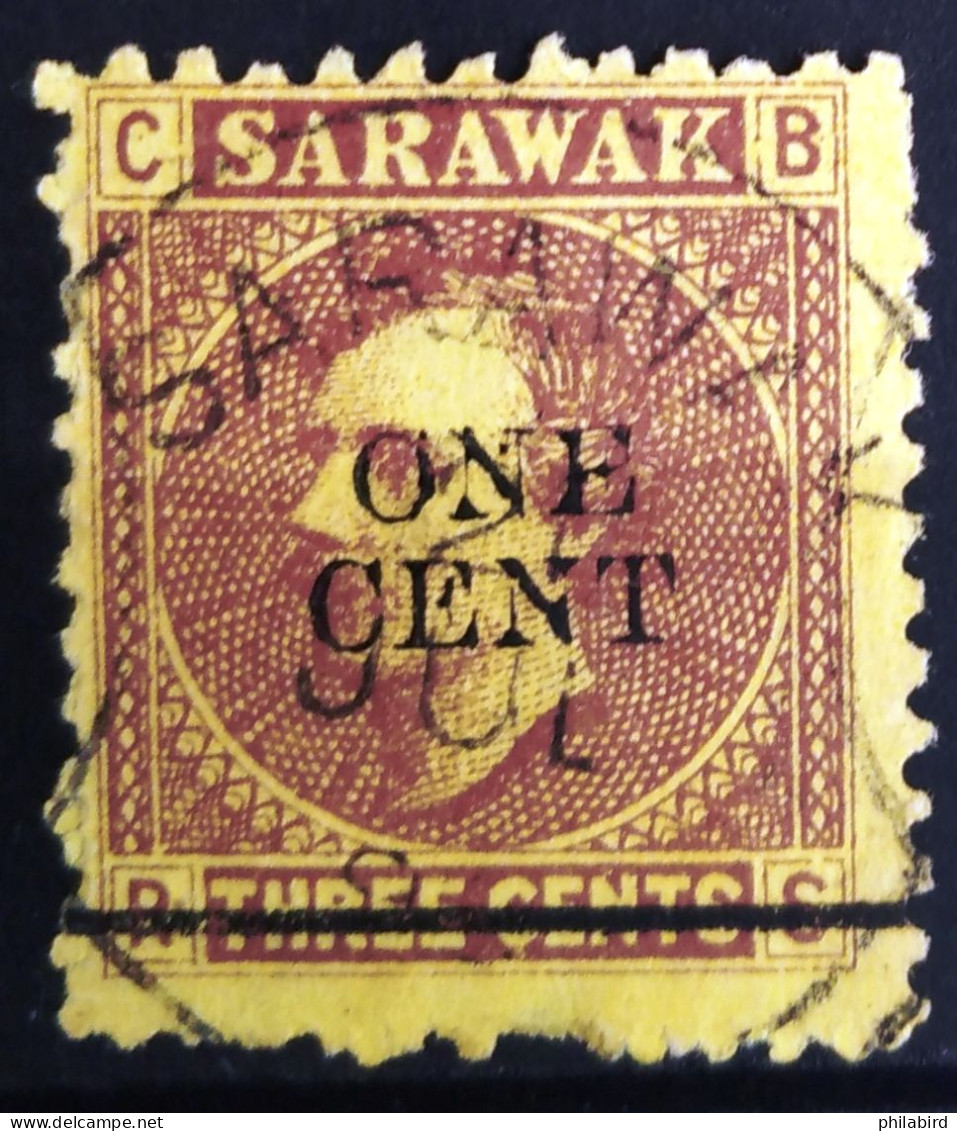 SARAWAK                       N° 3                      OBLITERE - Sarawak (...-1963)