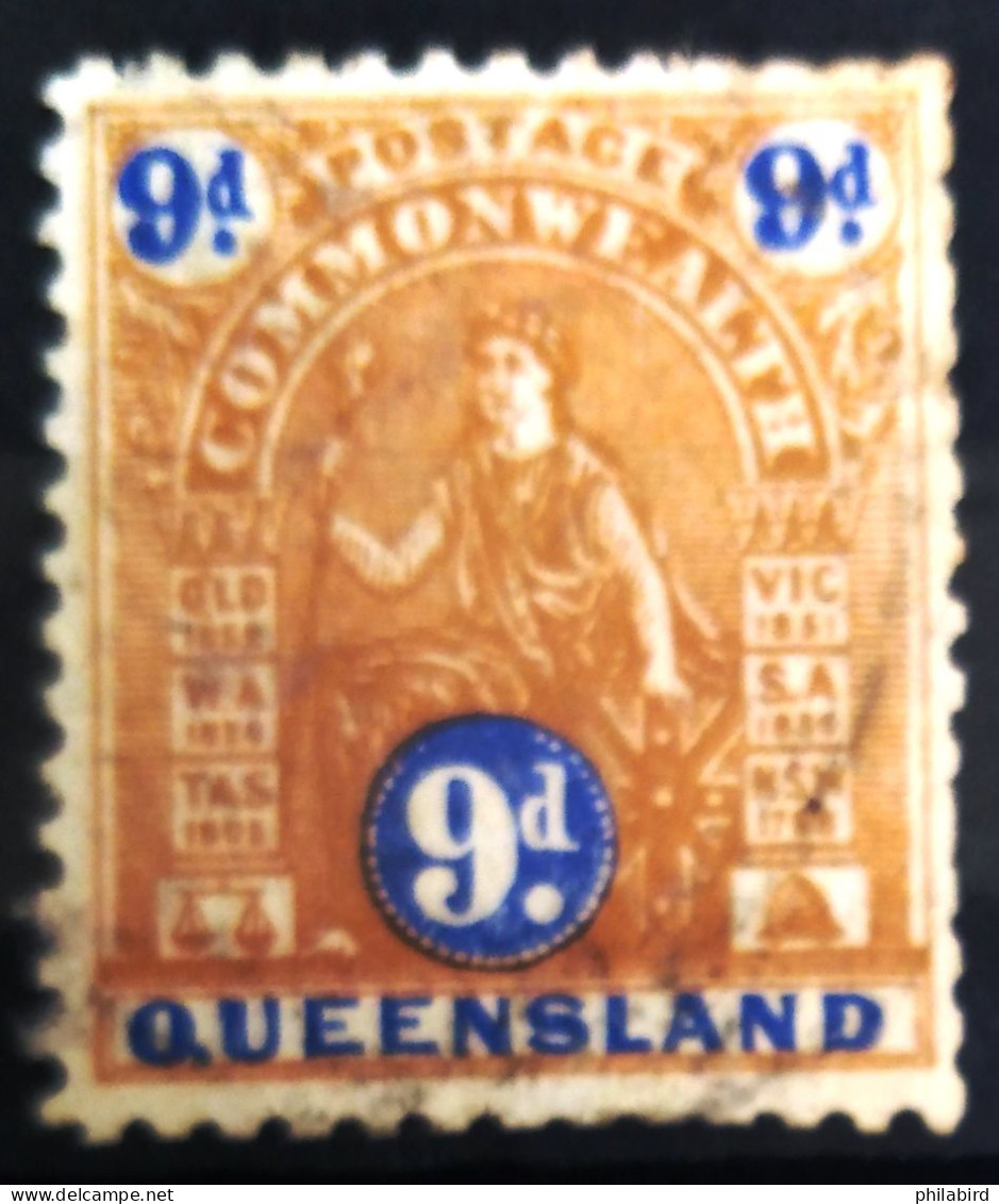 QUEENSLAND                      N° 91                      OBLITERE - Gebraucht