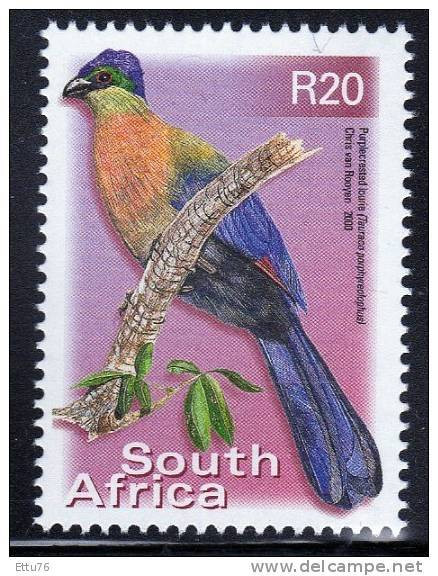 South Africa  2000 Violet-Crested Turaco  MNH - Cuculi, Turaco