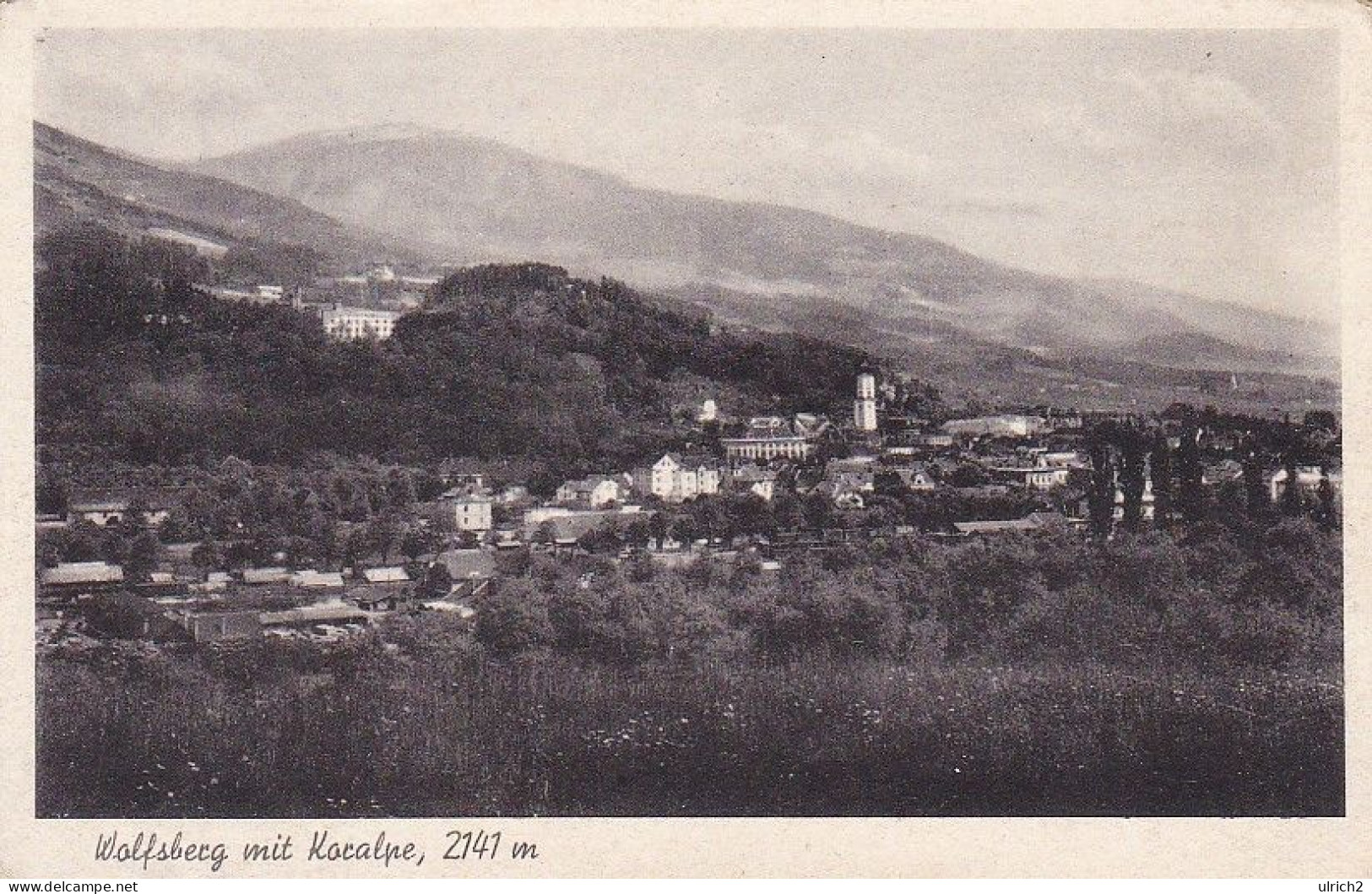 AK Wolfsberg Mit Koralpe - Ca. 1920  (66154) - Wolfsberg