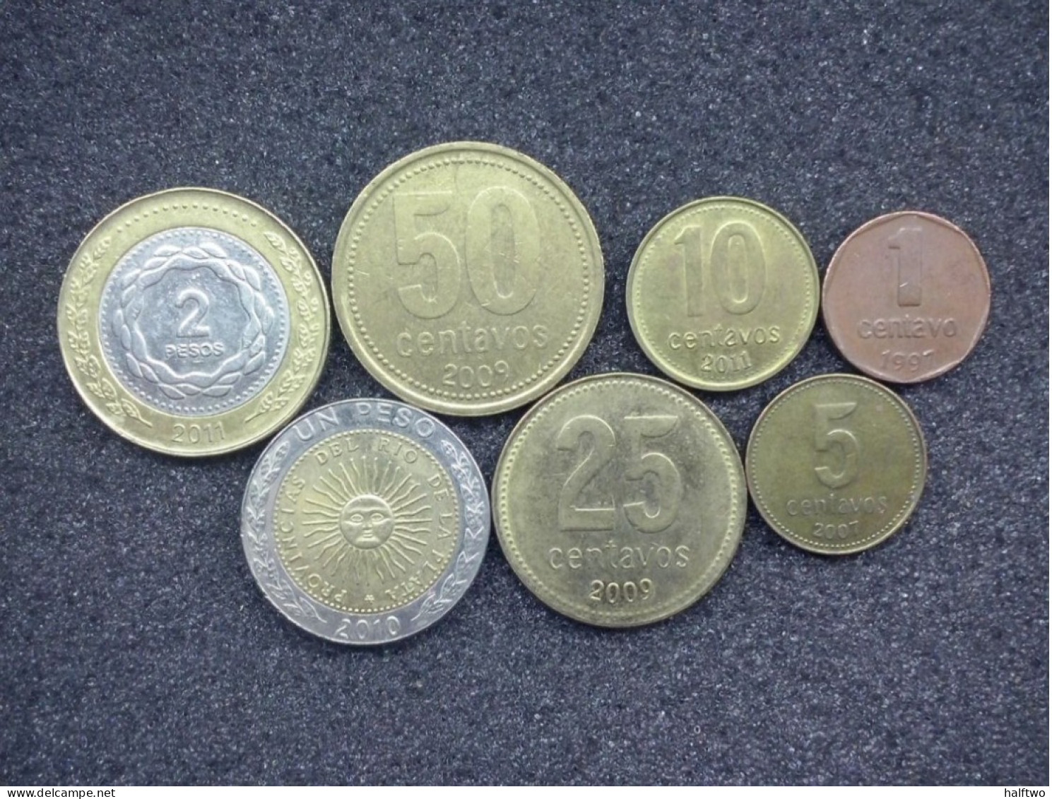 Argentina Set : 1 Centavo - 2 Pesos - Argentine