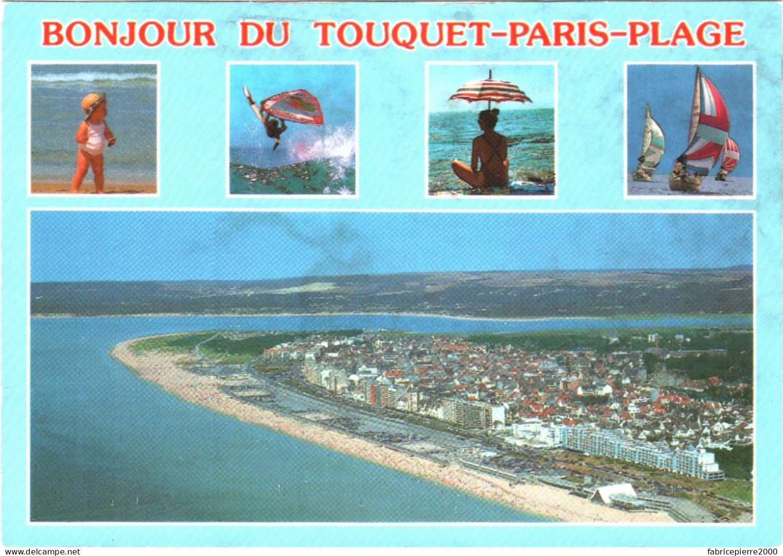 CPM 62 (Pas-de-Calais) Le Touquet-Paris-Plage - Vue Générale De La Plage BE - Swimming