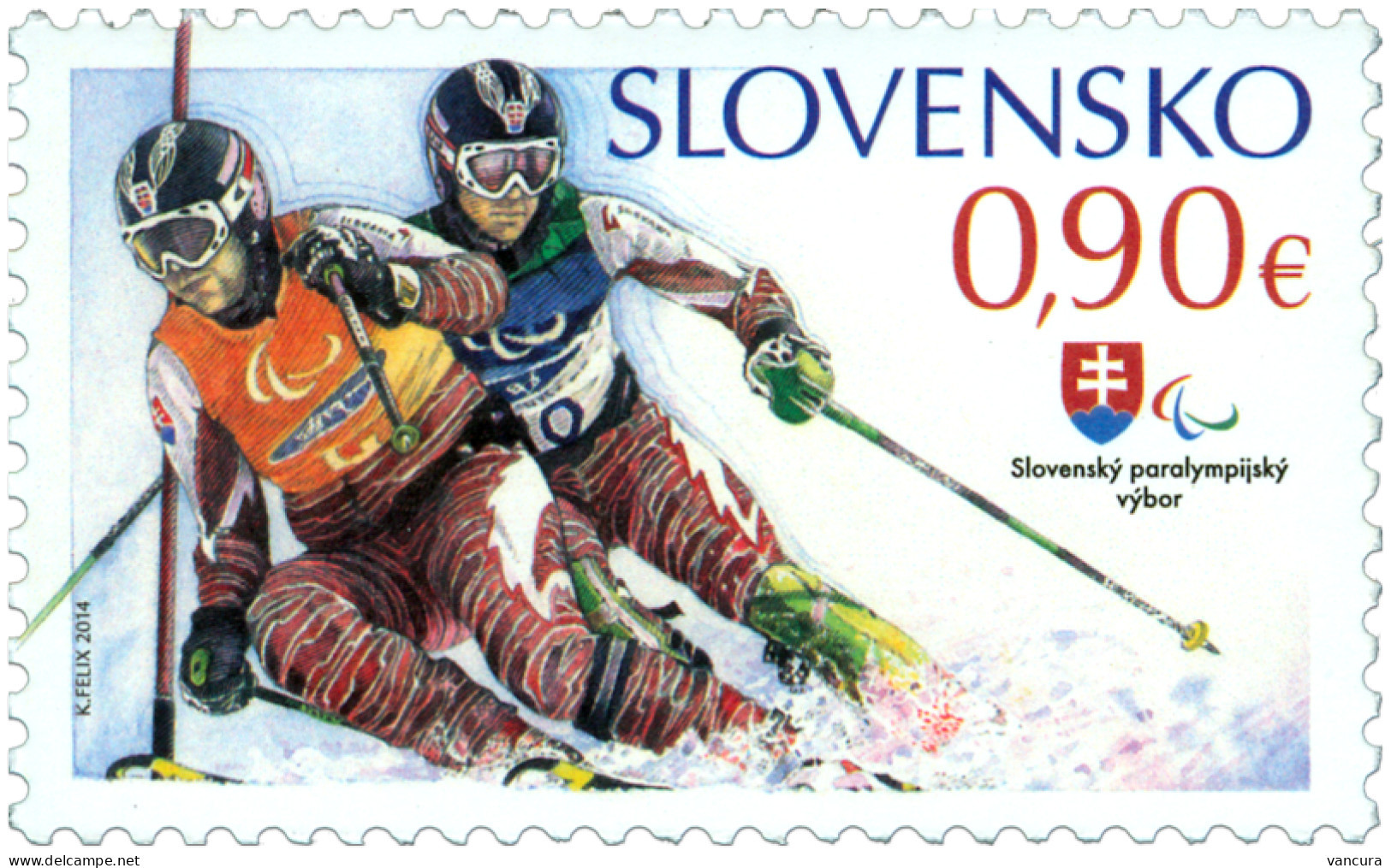 557 Slovakia Winter Paralympic Games Sotchi 2014 Skiing - Hiver 2014: Sotchi