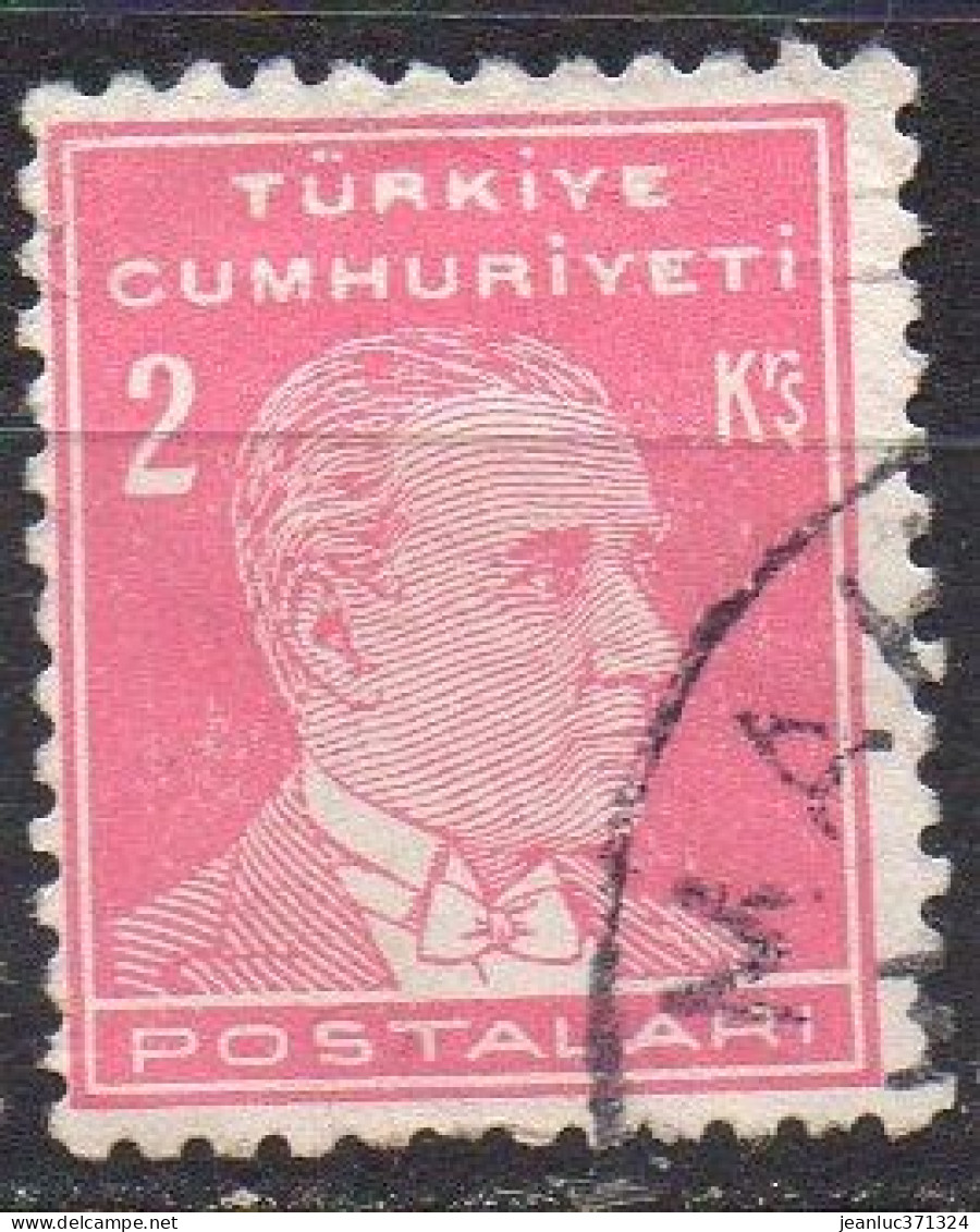 TURQUIE N° 1113 O Y&T 1950-1951 Atatürk - Usati