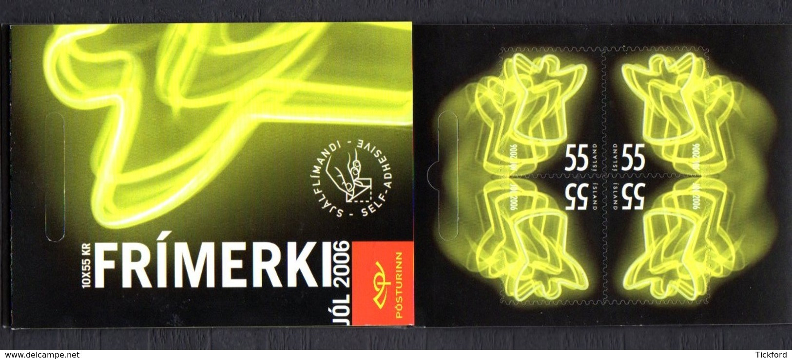 ISLANDE 2006 - Carnet Yvert C1076 - Facit H86 - Booklet - NEUF** MNH - Noël - Booklets