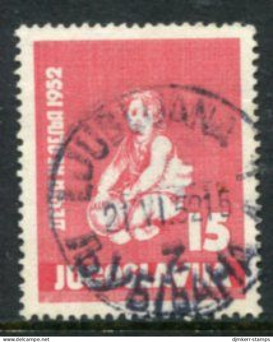 YUGOSLAVIA 1952 Children's Week.  Used.  Michel 696 - Used Stamps