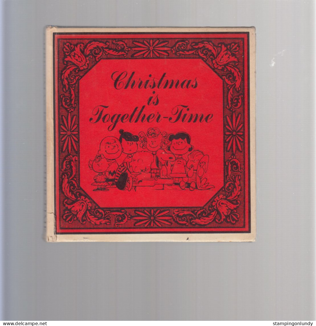 17. Snoopy Book Christmas Is Together-Time Charles Schulz Hamlyn 1964 Retirment Sale Price Slashed! - Picture Books