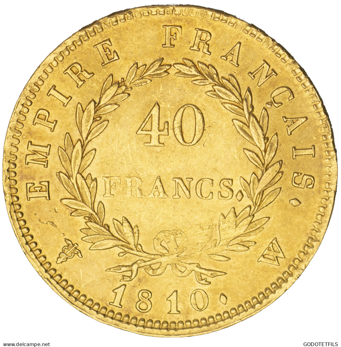 Premier Empire- 40 Francs Napoléon Ier 1810 Lille - 40 Francs (gold)