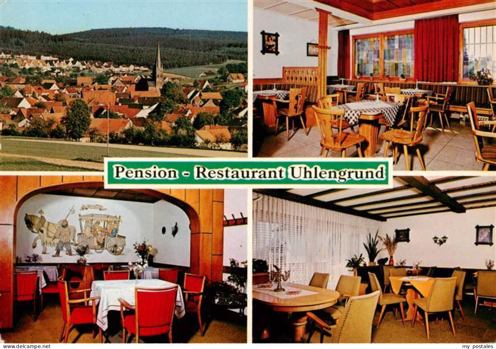 73896126 Schwaney Pension Restaurant Uhlengrund Ortsansicht Mit Kirche Schwaney - Altenbeken
