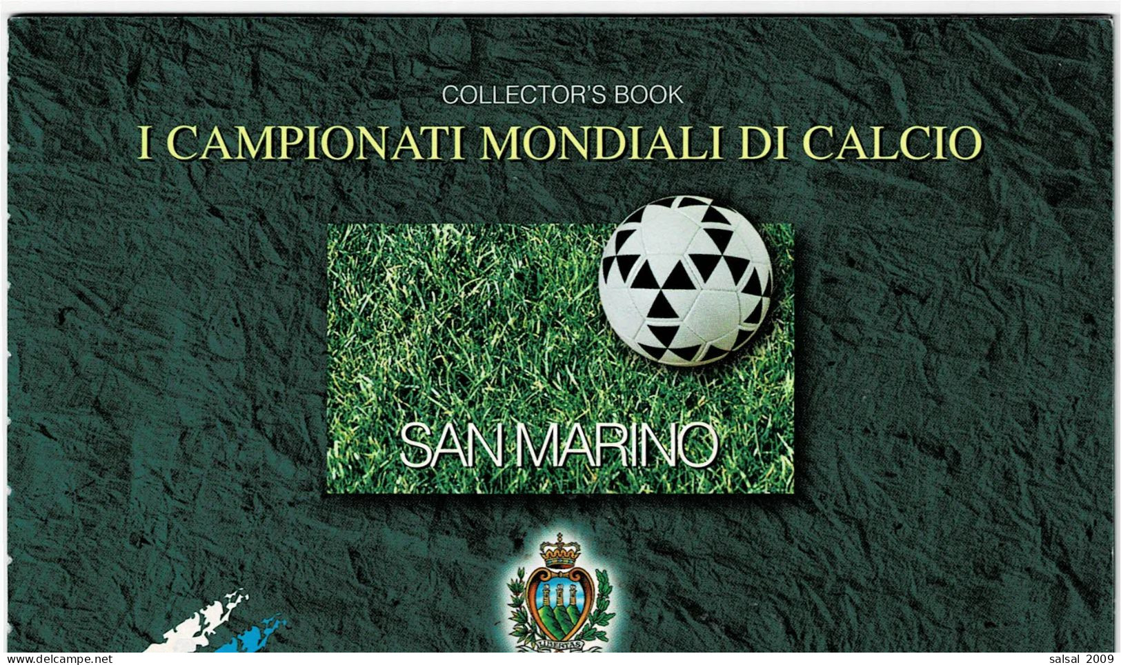 SAN MARINO ,Libretto ,Coppa Del Mondo Di Calcio -Francia ,qualita Splendida - Booklets