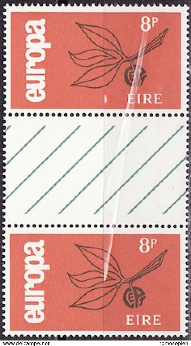 Euroa CEPT 1965 Irlande - Ireland - Irland Y&T N°IP175 à IP176- Michel N°ZW176 à ZW177 *** - Interpanneau - 1965