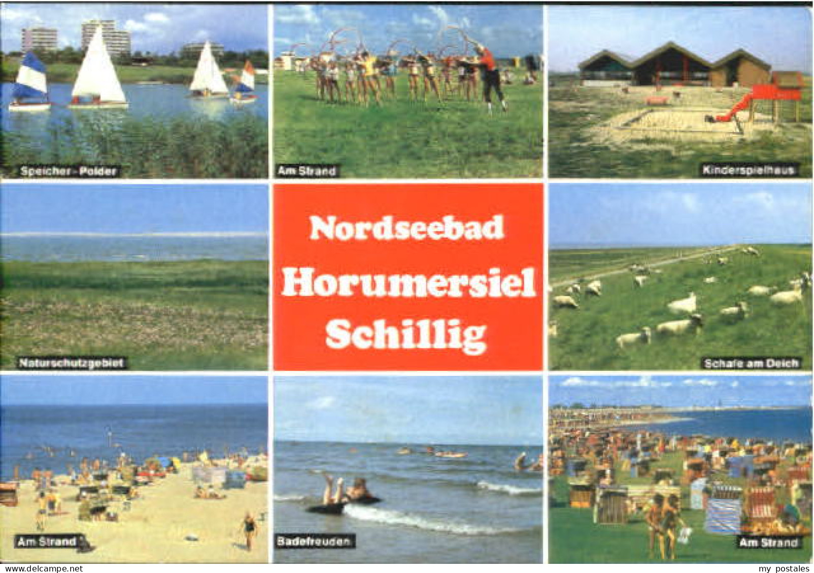 70115321 Horumersiel Horumersiel Schillig Strand Kinderspielhaus Deich X 1994 Wa - Wangerland