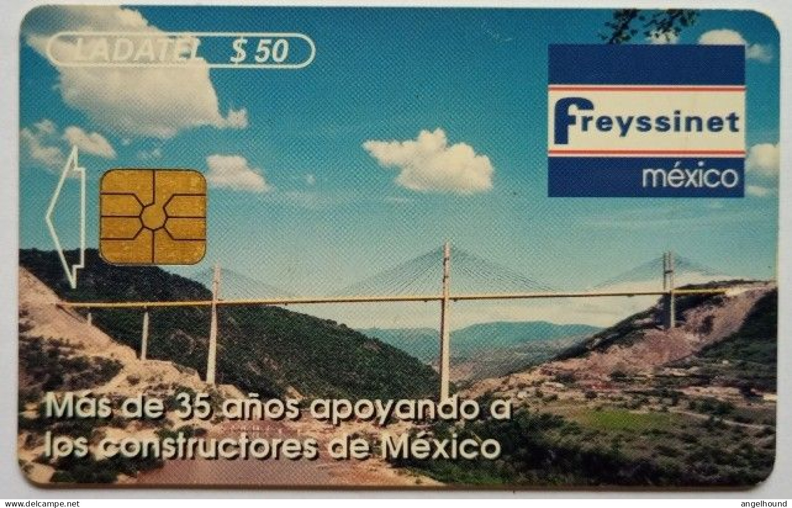 Mexico Ladatel $50 - Freyssinet Mexico - Mexique