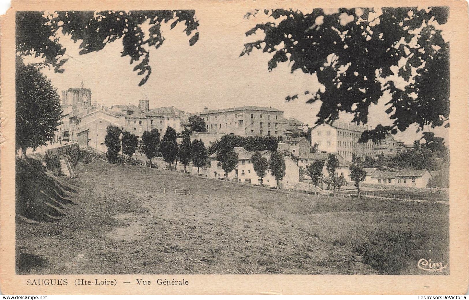 FRANCE - Saugues (Haute Loire) - Vue Générale - Carte Postale Ancienne - Saugues