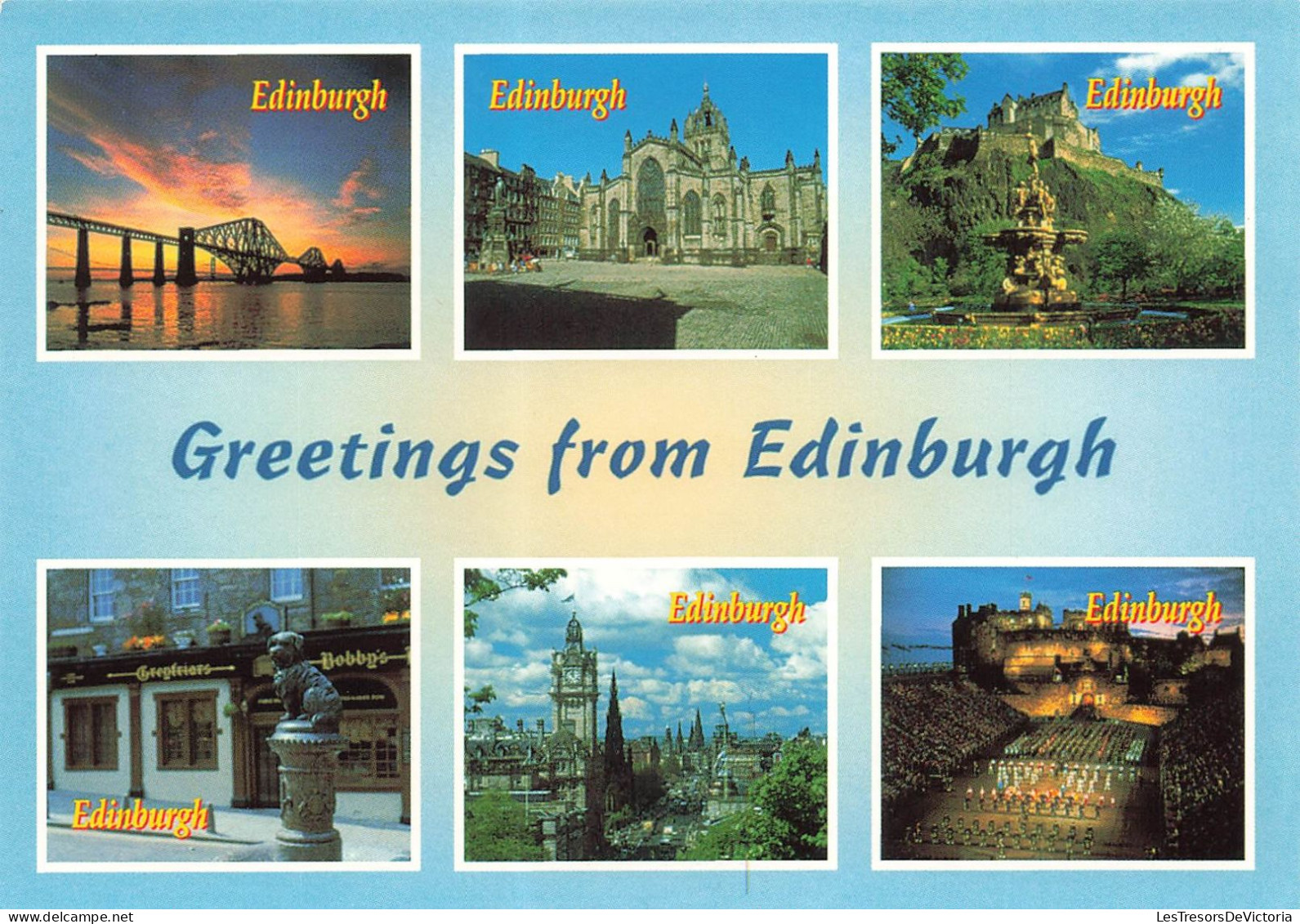 ROYAUME-UNI - Ecosse - Edinburgh - Multi-vues - Colorisé - Carte Postale - Midlothian/ Edinburgh